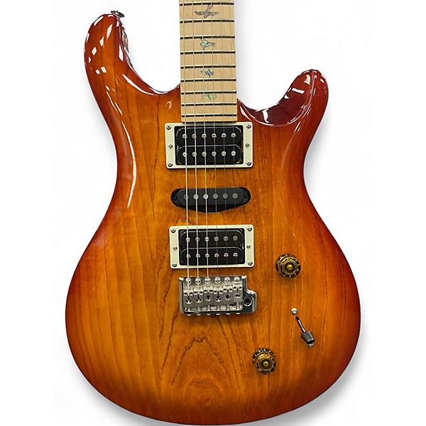Used PRS SE Swamp Ash Special Vintage Sunburst Solid Body Electric Guitar