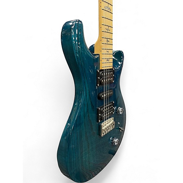 Used PRS SE Swamp Ash Special Blue Solid Body Electric Guitar