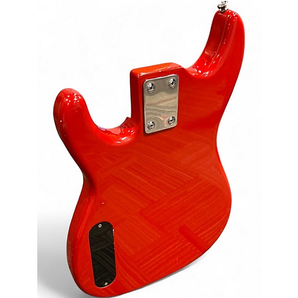 Used Kay Gremlin Candy Apple Red Electric Bass Guitar