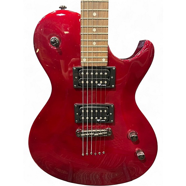 Used Schecter Guitar Research SOLO-6 SGR Red Solid Body Electric Guitar