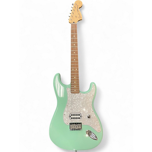 Used Fender Tom Delonge Signature Stratocaster Seafoam Green Solid Body Electric Guitar