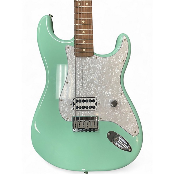 Used Fender Tom Delonge Signature Stratocaster Seafoam Green Solid Body Electric Guitar
