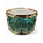 Used SJC Drums 14in Custom Emerald Green Drum