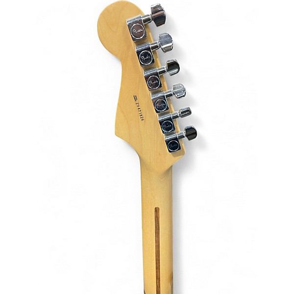 Used Fender American Standard Stratocaster Olympic White Solid Body Electric Guitar