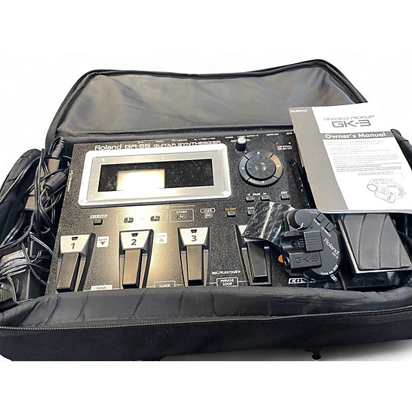 Used Roland GR-55 Effect Pedal Package