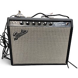 Used Fender 1965 Princeton Reverb 15W 1x10 Tube Guitar Combo Amp
