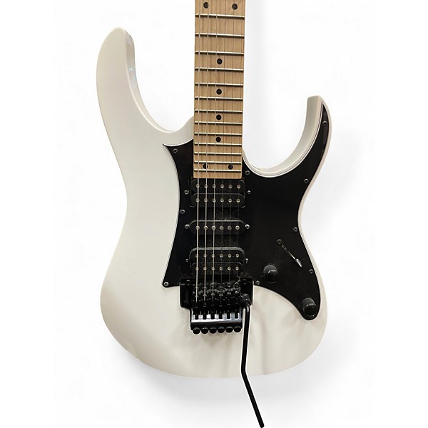 Used Ibanez RG450MB Arctic White Solid Body Electric Guitar