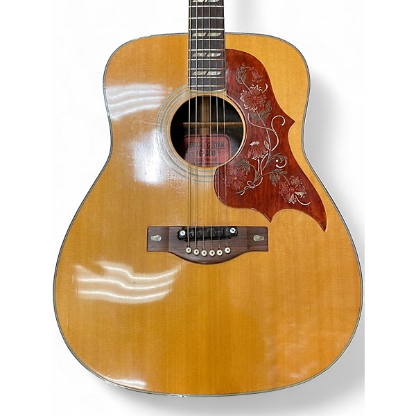 Used 1970s Yamaha fg300 Natural Acoustic Guitar