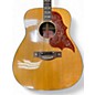 Used 1970s Yamaha fg300 Natural Acoustic Guitar
