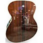 Used Charles Fox SJ SONOMA Natural Acoustic Electric Guitar