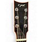 Used Charles Fox SJ SONOMA Natural Acoustic Electric Guitar