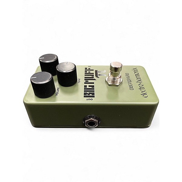 Used Electro-Harmonix Green Russian Big Muff Pi Fuzz Effect Pedal