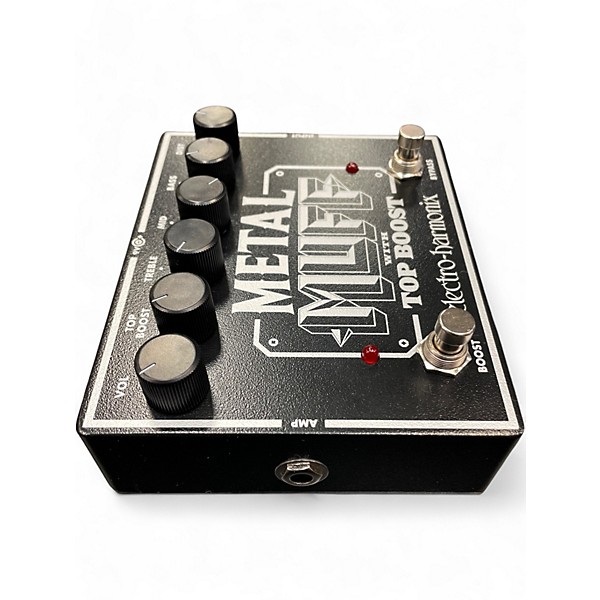 Used Electro-Harmonix Metal Muff Distortion With Top Boost Effect Pedal