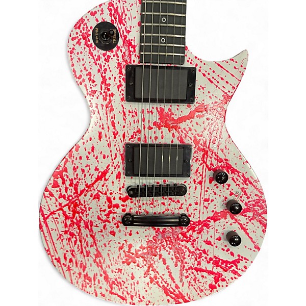 Used Fesley FLP400AF White Solid Body Electric Guitar