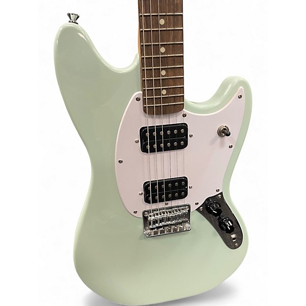 Used Squier SONIC MUSTANG Seafoam Green Solid Body Electric Guitar