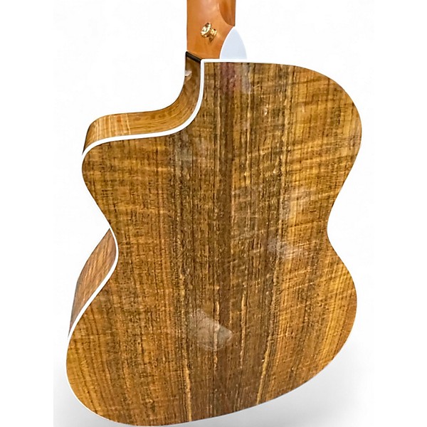 Used Taylor 214ce DLX Sunset Blvd Natural Acoustic Electric Guitar