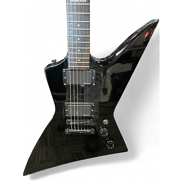 Used ESP LTD EX-260 Black Solid Body Electric Guitar