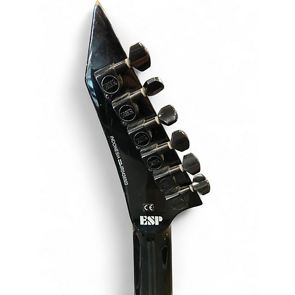 Used ESP LTD EX-260 Black Solid Body Electric Guitar