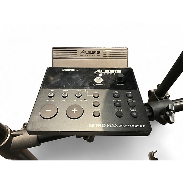 Used Alesis Nitro Max Electric Drum Set