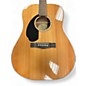 Used Fender cd60s lh Natural Acoustic Guitar