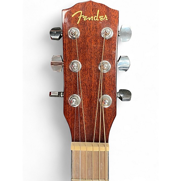 Used Fender cd60s lh Natural Acoustic Guitar