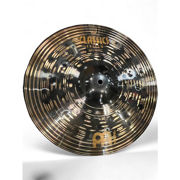 Used MEINL 16in Classic Custom Dark Hi Hat Pair Cymbal