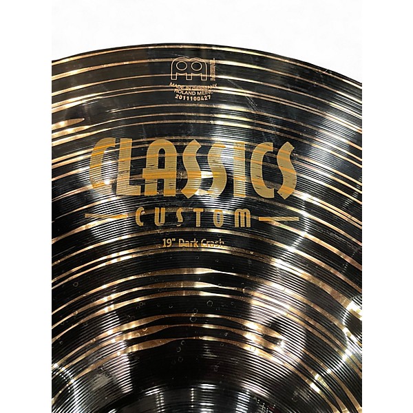 Used MEINL 19in Classic Custom Dark Crash Cymbal
