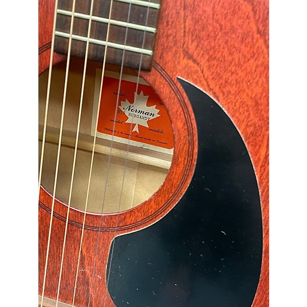 Used Norman B15 Burgundy Acoustic Guitar