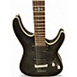 Used Schecter Guitar Research C1 Platinum Flat Black Solid Body Electric Guitar
