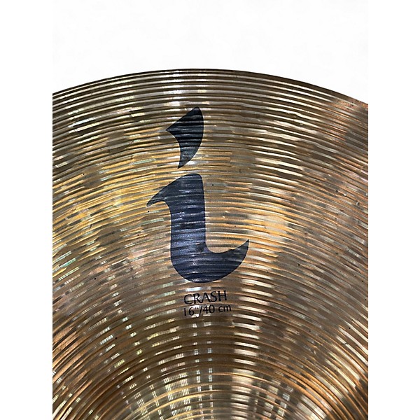 Used Zildjian 16in i series crash Cymbal