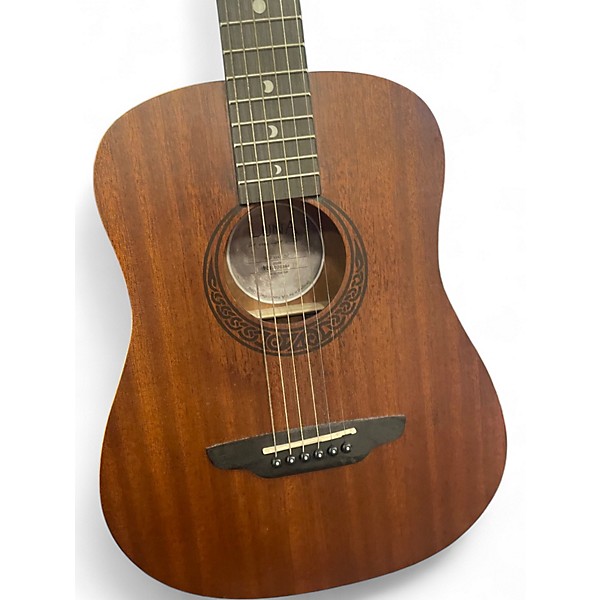 Used Luna SAF MAH GC Natural Acoustic Guitar