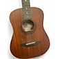 Used Luna SAF MAH GC Natural Acoustic Guitar