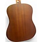 Used Luna SAF MAH GC Natural Acoustic Guitar