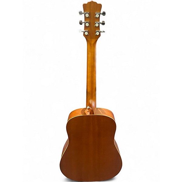 Used Luna SAF MAH GC Natural Acoustic Guitar