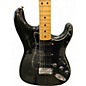 Vintage 1970s Fender stratocaster Black Solid Body Electric Guitar