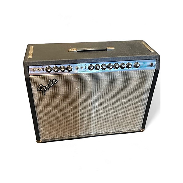Vintage 1960s Fender Twin Reverb Tube Guitar Combo Amp