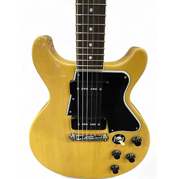 Used 2025 Epiphone Les Paul Special Double Cutaway TV Yellow Solid Body Electric Guitar