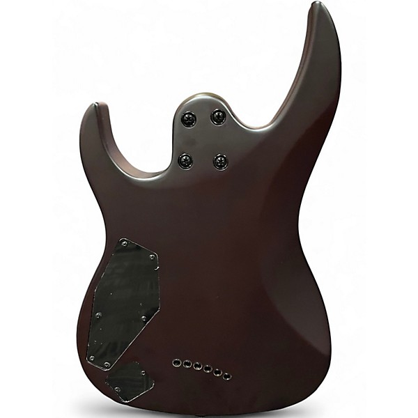 Used Mitchell MM100 Mini Walnut Solid Body Electric Guitar