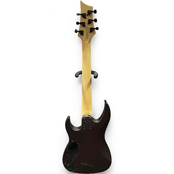 Used Mitchell MM100 Mini Walnut Solid Body Electric Guitar