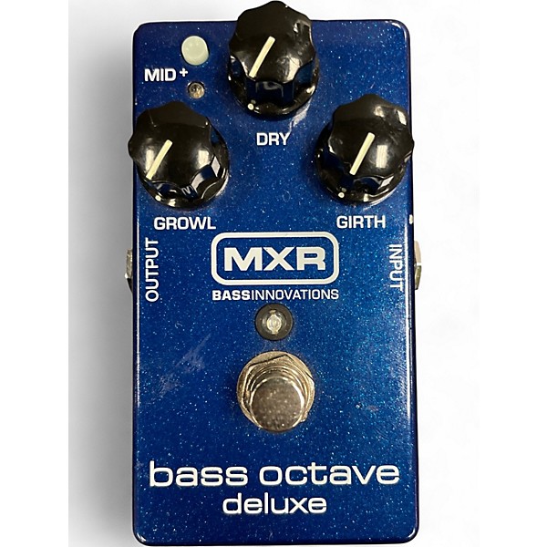 Used MXR M288 Bass Octave Deluxe Bass Effect Pedal