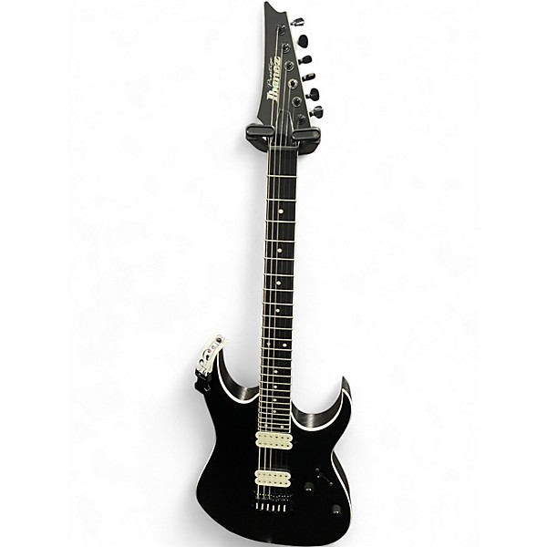 Used Ibanez Prestige RGR652AHBF Black Solid Body Electric Guitar