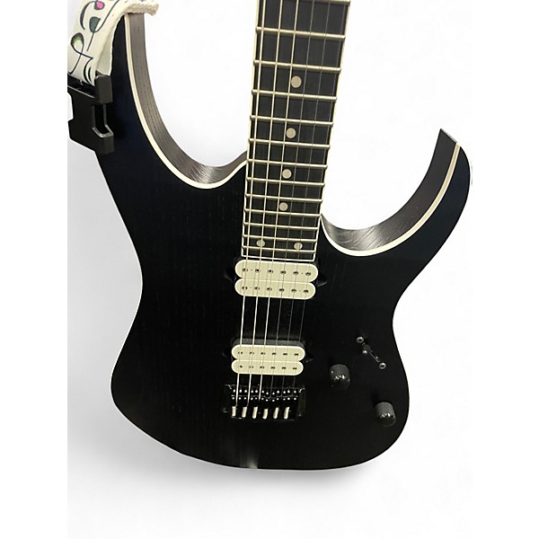 Used Ibanez Prestige RGR652AHBF Black Solid Body Electric Guitar