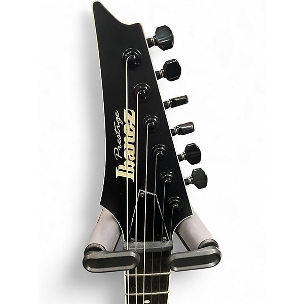 Used Ibanez Prestige RGR652AHBF Black Solid Body Electric Guitar