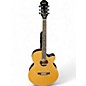 Used Epiphone PR4E Natural Acoustic Electric Guitar thumbnail