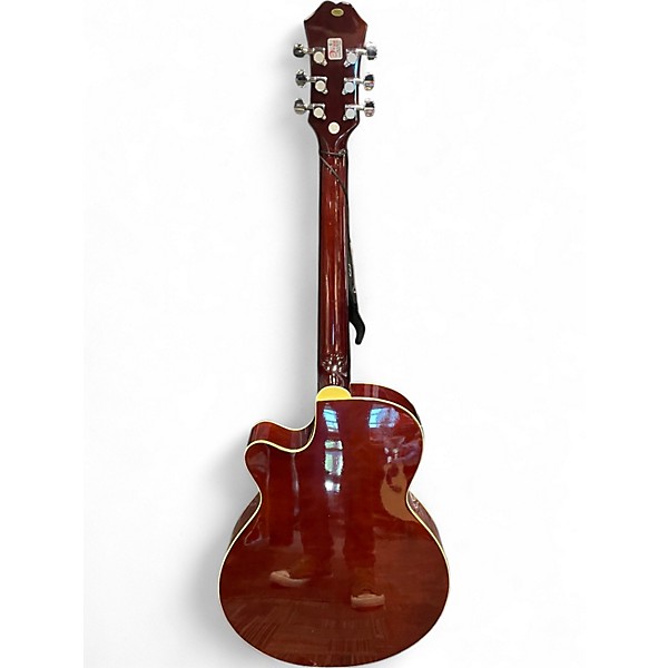 Used Epiphone PR4E Natural Acoustic Electric Guitar
