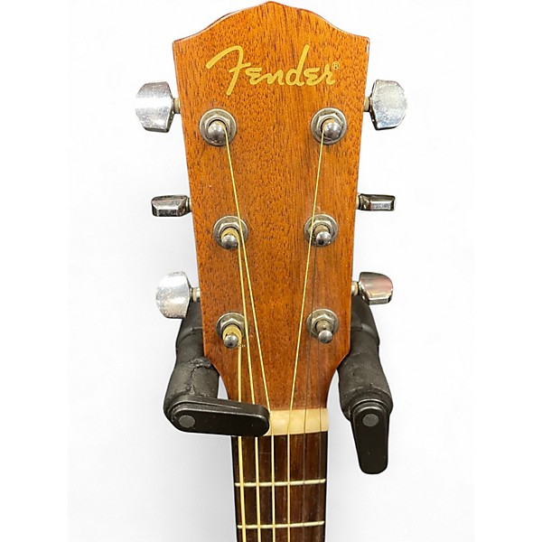 Used Fender GC140SCE Grand Concert Natural Acoustic Electric Guitar