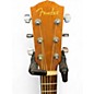 Used Fender GC140SCE Grand Concert Natural Acoustic Electric Guitar