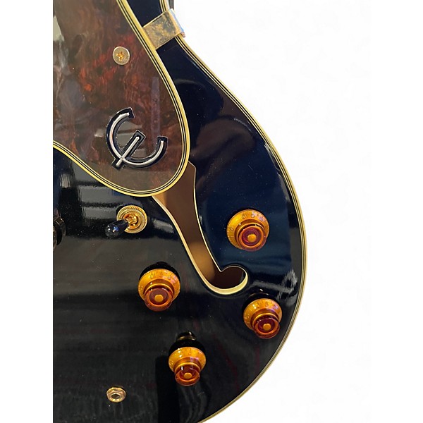 Used Epiphone Sheraton II er Ebony Hollow Body Electric Guitar