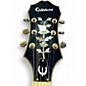 Used Epiphone Sheraton II er Ebony Hollow Body Electric Guitar
