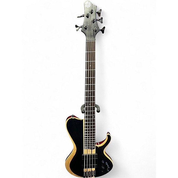 Used Ibanez btb865sc Black Electric Bass Guitar